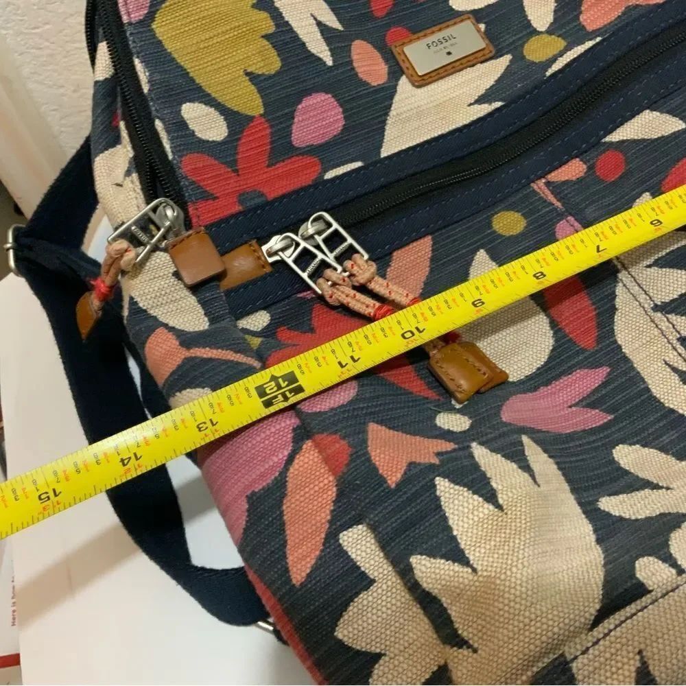 Fossil Blake Abstract Floral backpack multicolor - Picture 11 of 15